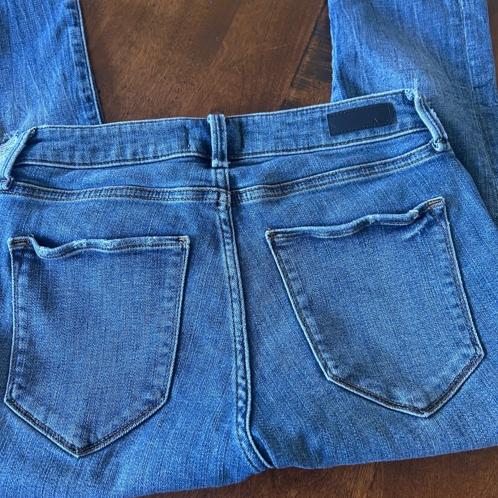 Abercrombie low rise ankle Blue Women's Jeans